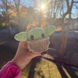 Grogu Baby Yoda Stuffed Plush image 2