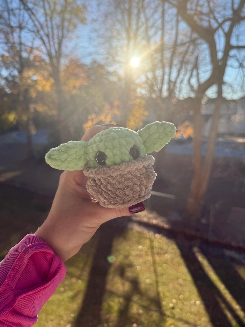 Grogu Baby Yoda Stuffed Plush image 2