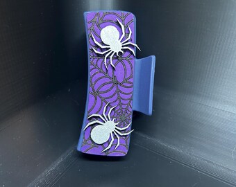 Spider web 4 inch hair clip