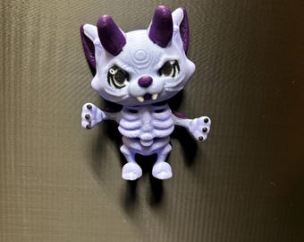 Demon Cat Magnet