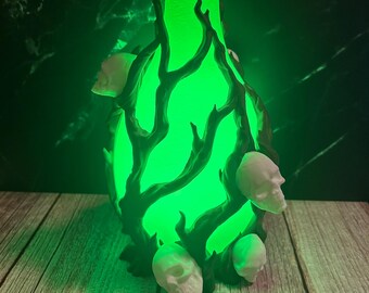 Potion bottle lamp