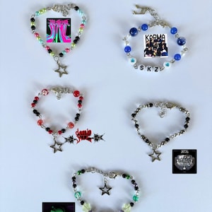 Stray kids inspired bracelets (skz)