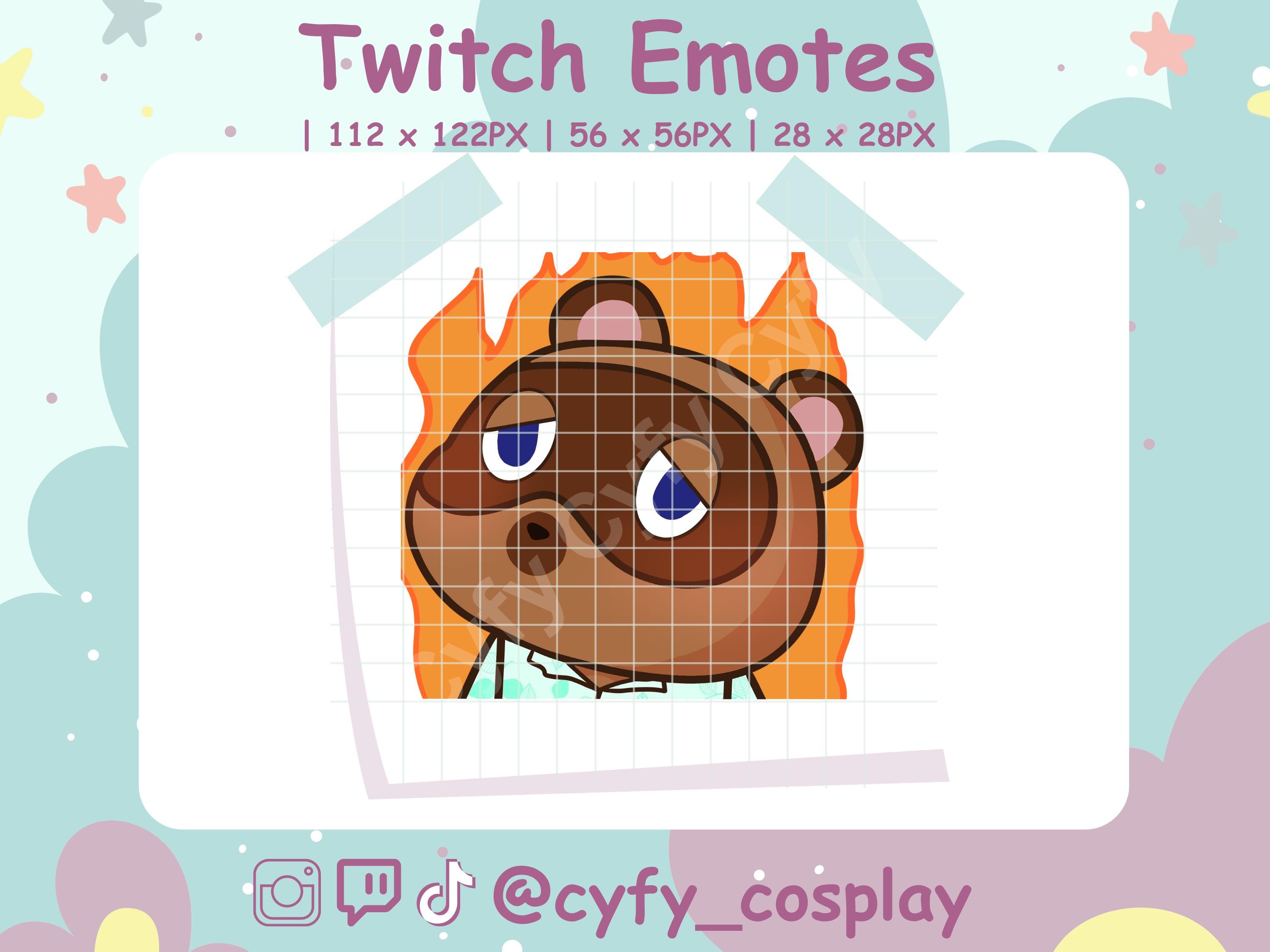 Angry Tom Nook Emote for Twitch/discord - Animal Crossing (digital ...
