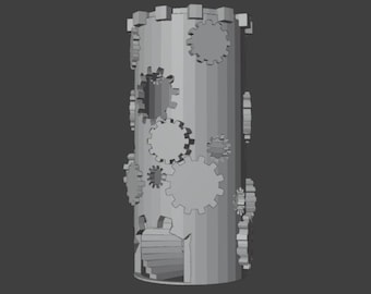 Steampunk Dice Tower