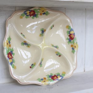 Royal Doulton 1933 Minden geschnittene Servierplatte