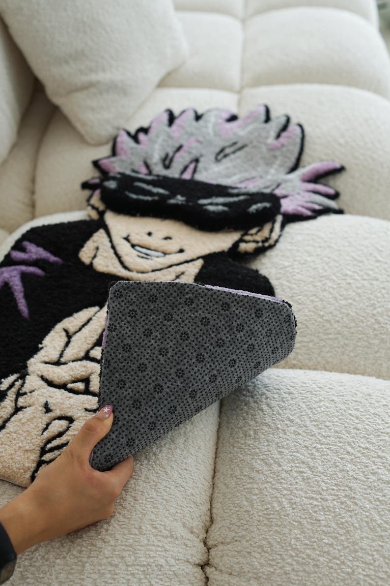 Gojo Satoru, Jujutsu Kaisen Anime Rug , Anime Carpet, Anime Art Rug ...