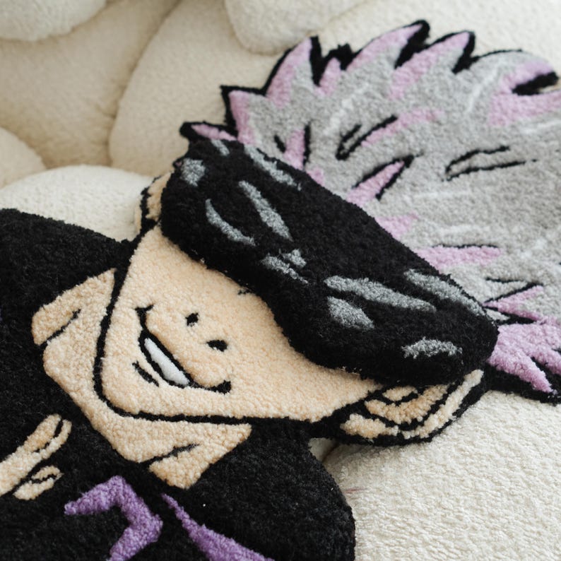 Gojo Satoru, Jujutsu Kaisen Anime Rug , Anime Carpet, Anime Art Rug ...