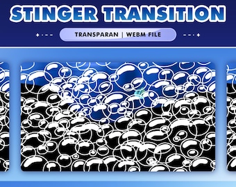 Aqua Dream Stinger Transition – Ocean Aquarium Theme/Deep Sea Fantasy/Animated Scene Change Overlay