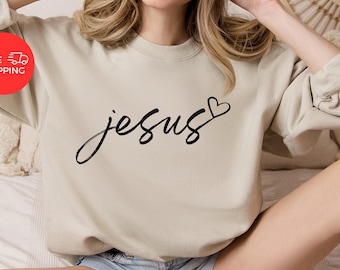Jesus Sweatshirt, Religious Sweatshirt, Faith Sweatshirt, Christian Sweatshirt, Bible Verse, Jesus Lover Shirt, Faith Based Sweater,