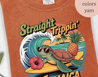 Jamaica 2026 Family Vacation Shirt: Straight Trippin Jamaica, Jamaica Shirt, Girls trip Jamaica Shirt