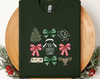 You Serious Clark Sweatshirt , Christmas Sweatshirt, Christmas Vacation Sweatshirt, Christmas Gift, Holiday Shirt