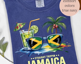 Straight Trippin Jamaica Shirt, Jamaica 2026 Family Vacation Shirt, Jamaica Shirt, Girls trip Jamaica Shirt