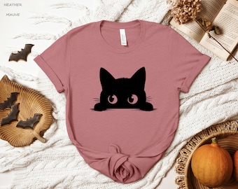Black Cat Shirt, Animal Lover Shirt, Gift For Cat Owner,Cat Lover Shirt, Cute Kitty Shirt, Cat Owner Shirt, Gift For Cat Lover,