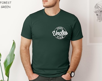Cool Uncles Club Shirt, Uncle Gift, Funny Uncles Cool Club Tshirt, Uncle Appreciation Tshirt, Pregnancy Announcement Tee,
