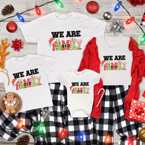 We Are Family Shirt, Matching Christmas, Family Christmas Shirt, Christmas shirt, Christmas Gift 2024, Holiday Shirts