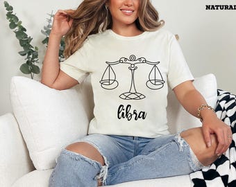 Libra Shirt, Libra Zodiac, Libra Women, Libra Girl, Libra Sign,Libra Gifts, Libra Astrology, Zodiac Gifts, Zodiac Art, Gift for Libra,