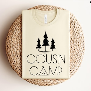 Cousin Camp 2025 Shirt,Summer Family Reunion,Cousin Crew 2025 Shirt, Matching Cousin Shirts,Summer Cousin Shirts