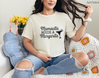Mamacita Needs a Margarita Funny Tequila Shirt, Tequila Gift, Drinking Shirts, Margarita Shirt, Tequila Shirt, Tequila Lover Shirt,
