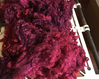 Dyed Leicester Longwool Locks