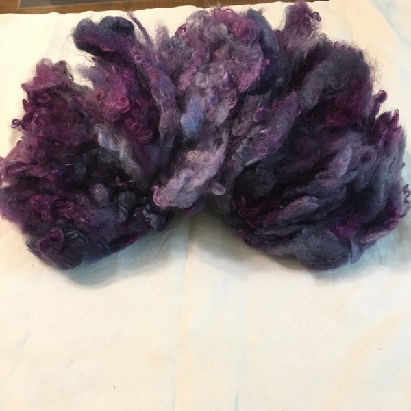 dyed Leicester Longwool Locks