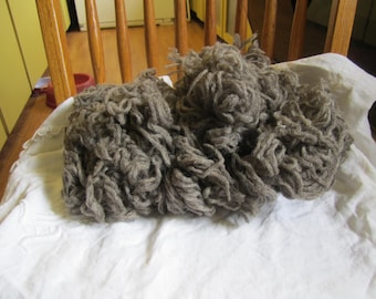 natural colored pin drafted roving