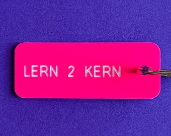 Lern 2 Kern Keychain