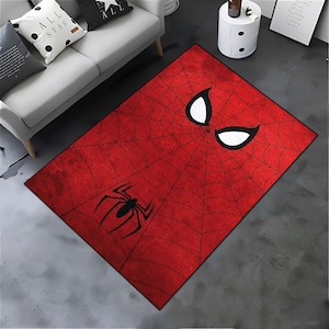 スパイダーマンラグ、アバンジャーズラグ、漫画ラグ、スーパーヒーローラグ、滑り止めラグ、洗えるラグ、子供部屋ラグ、滑り止め人気カーペット、ポスターラグ、エリアラグ