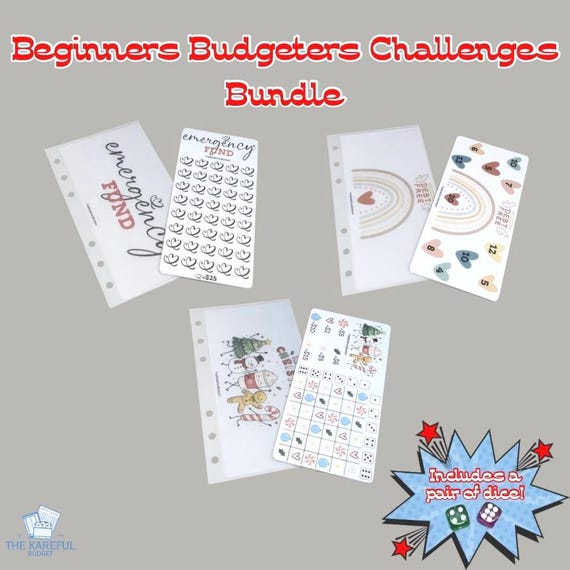 Beginners Budgeting Savings Challenges Bundle