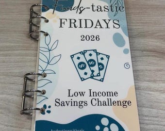 Funds-tastic FRIDAYS Low Income Savings Challenge *BOOKLET*