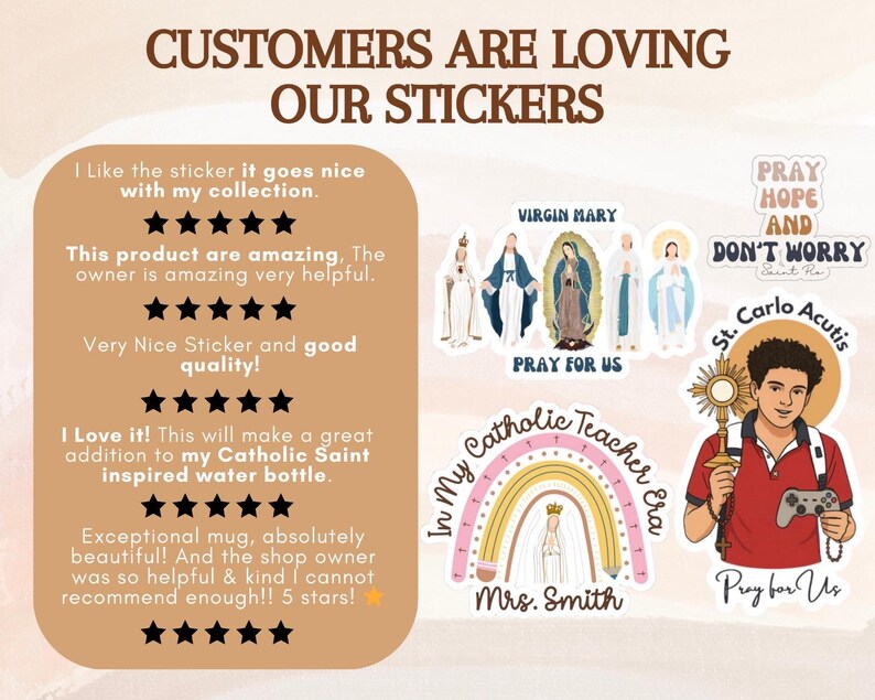 In My Catholic Teacher Era Sticker, Personalized Teacher Sticker, Catholic Teacher Sticker Catholic School Sticker Personalized Teacher Gift image 3