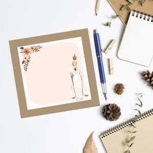 Our Lady of Fatima Catholic Post-It, Catholic Gift, Catholic Notepad, Catholic Notes, Catholic Stationery, Catholic Home