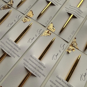 Ballpoint pen wedding favor | Nikah | Wedding image 2