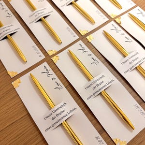 Ballpoint pen wedding favor | Nikah | Wedding image 5