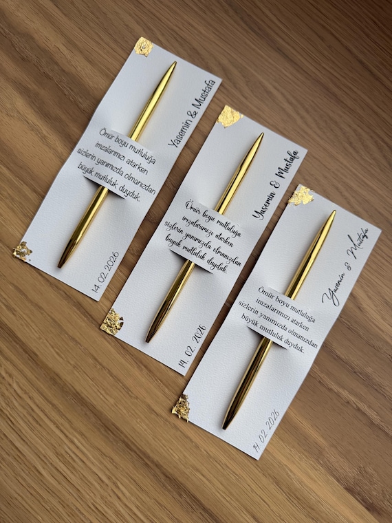 Kugelschreiber Gastgeschenk | Nikah | Hochzeit