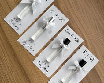 Guest gift spray bottle with Kolonya | Hediyelik | Cep Kolonya | Söz Hatırası | Nişan Hatırası