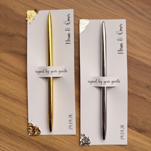 Ballpoint pen wedding favor | Nikah | Wedding image 3