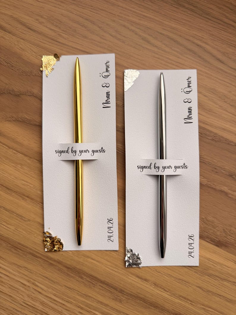 Ballpoint pen wedding favor | Nikah | Wedding image 3