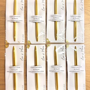 Ballpoint pen wedding favor | Nikah | Wedding image 11