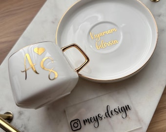 Damat Kahvesi Sticker | Söz | Nişan | Kıyamam bilirsin