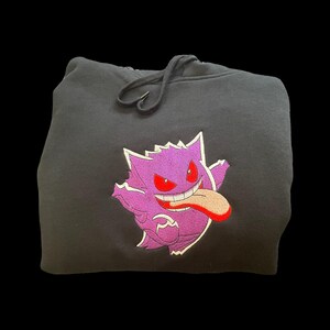 Sudadera con capucha de juego de cartas bordada