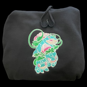 Sudadera con capucha bordada de juego de cartas