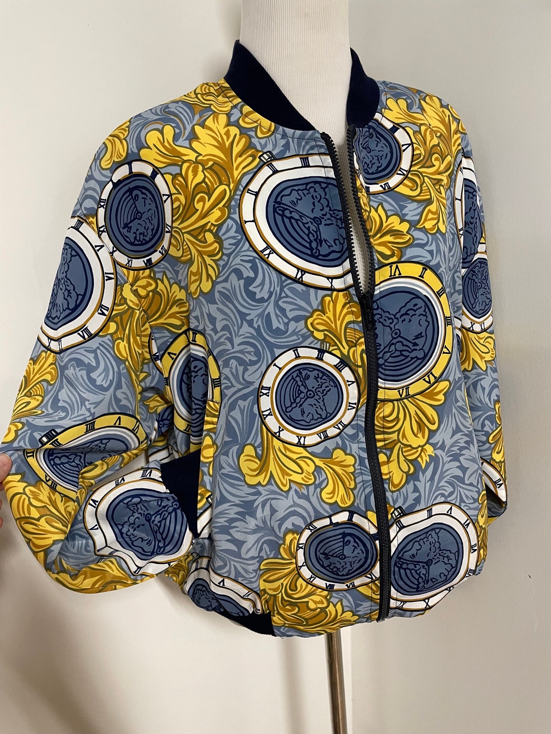 80s French Made Layered Silk Jacket フランス 80s French Made Layered Silk Jacket フランス 80s French Made