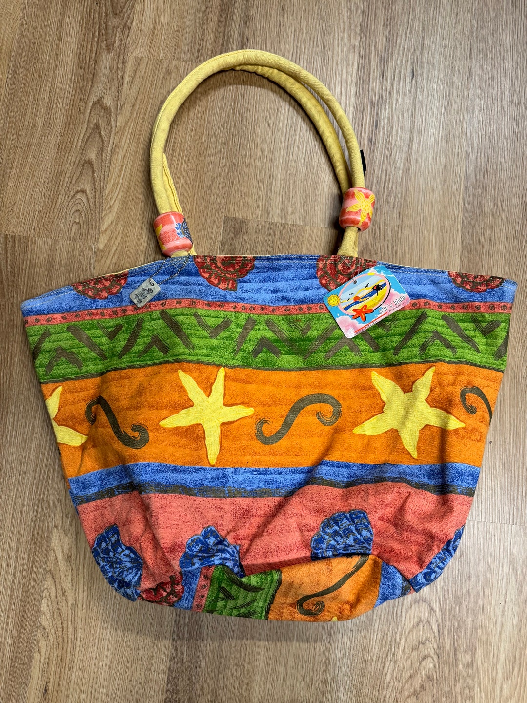 【まな】ウィンダンシー Canvas Big Tote Bag SEA Canvas Big Tote Bag – WIND AND SEA