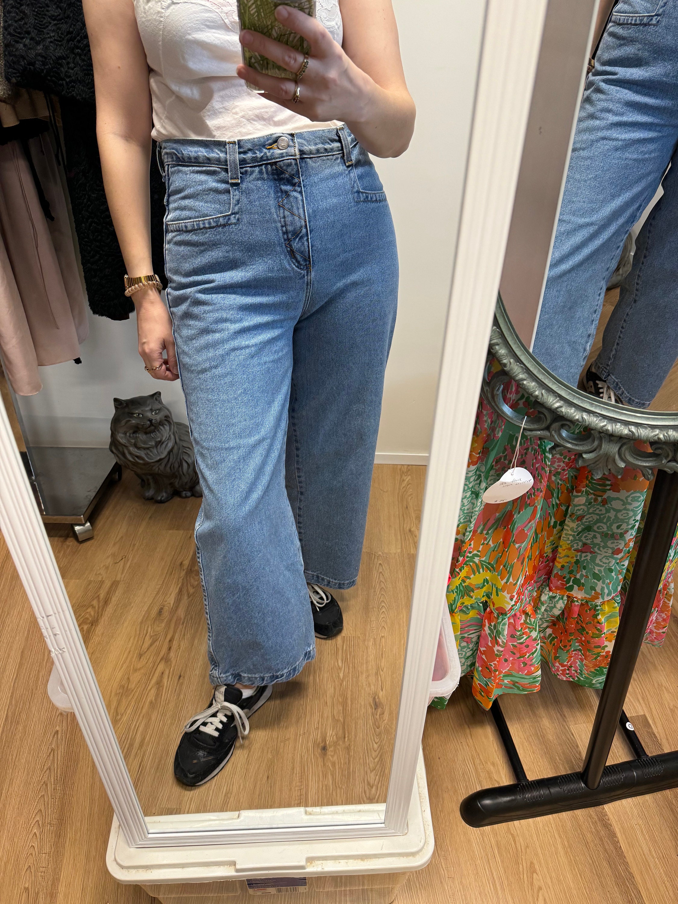 Vintage 90s 00s Zonz Wide Leg Denim Jeans High Waist Extra Vintage 90s 00s Zonz Wide Leg Denim Jeans High Waist Extra