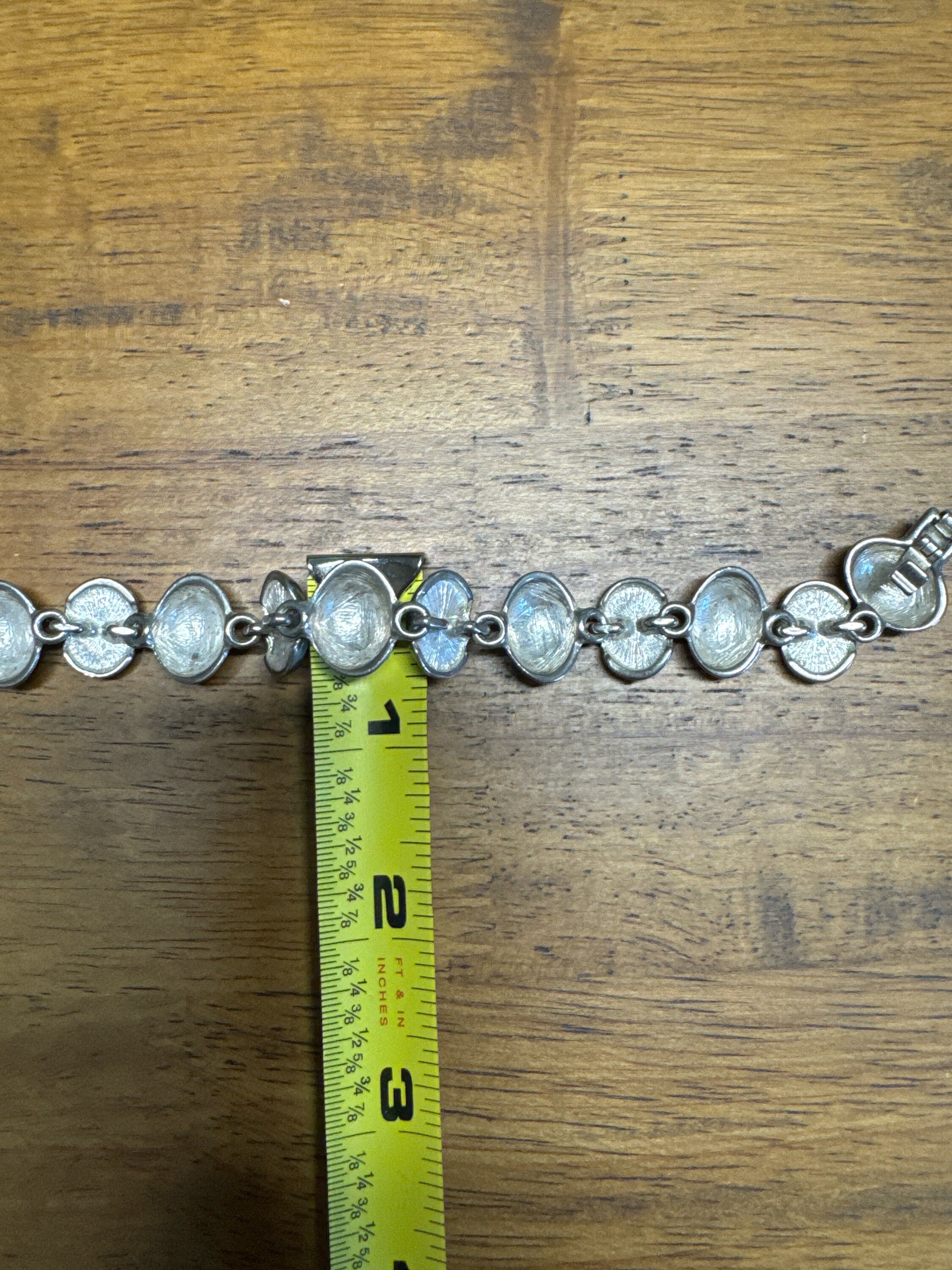 Bracelet Fantaisie Vintage à Gros Maillons Métalliques - Occasion