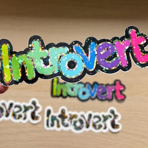 Stickers introvertis