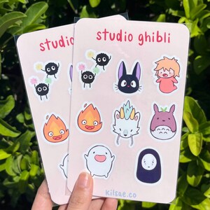 Studio Ghibli Sticker Sheet