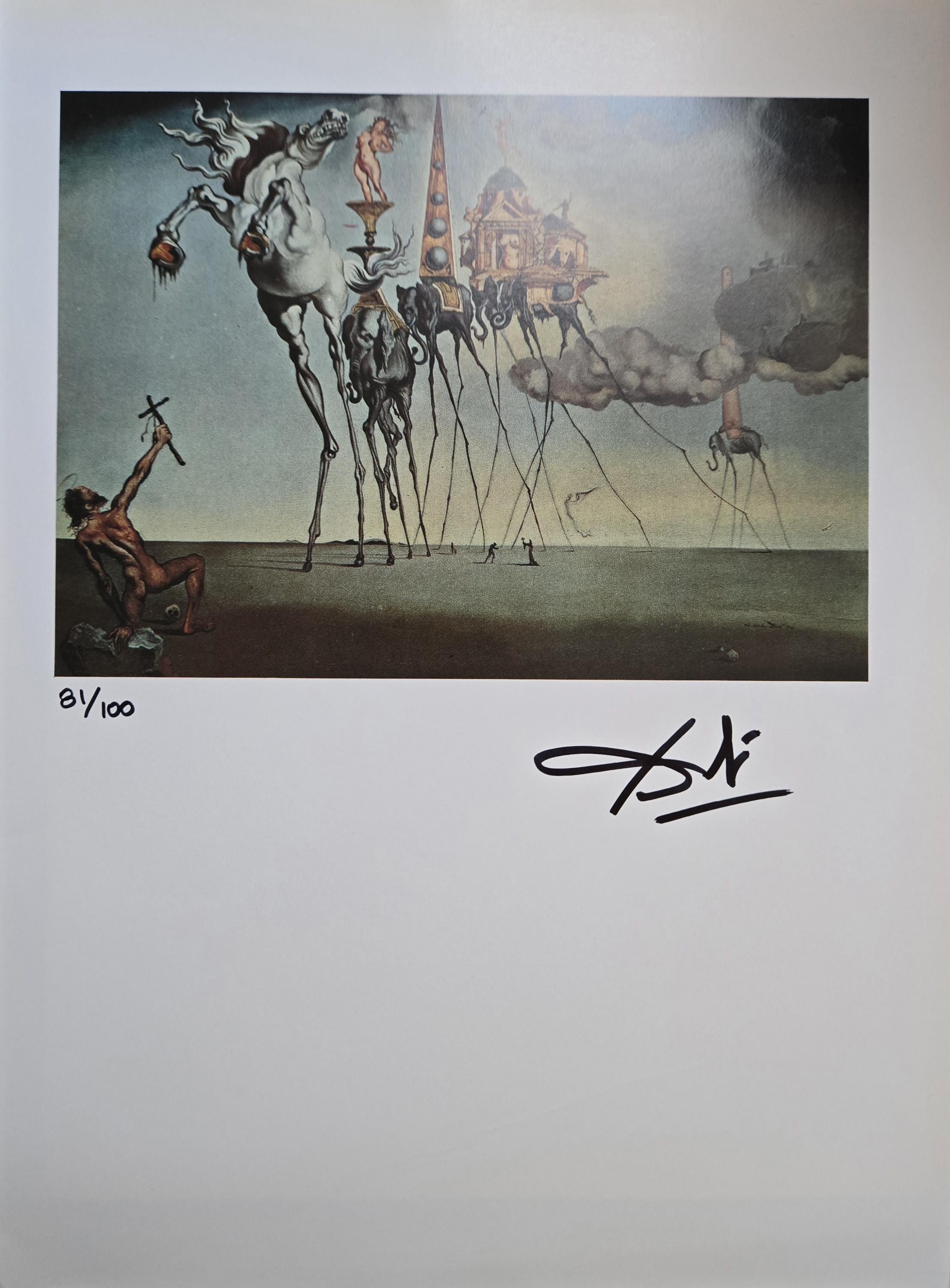 サルバドール ダリ　版画　シリアルナンバー付き Dali signed and numbered - Etsy 日本