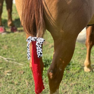 Rosie-Red Glitter Tailbag