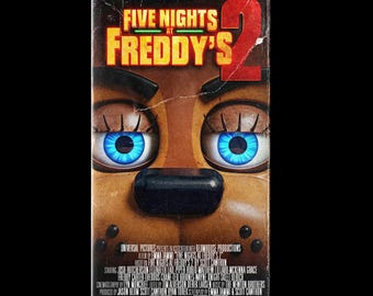 Five Nights At Freddy's 2 VHS Tape
